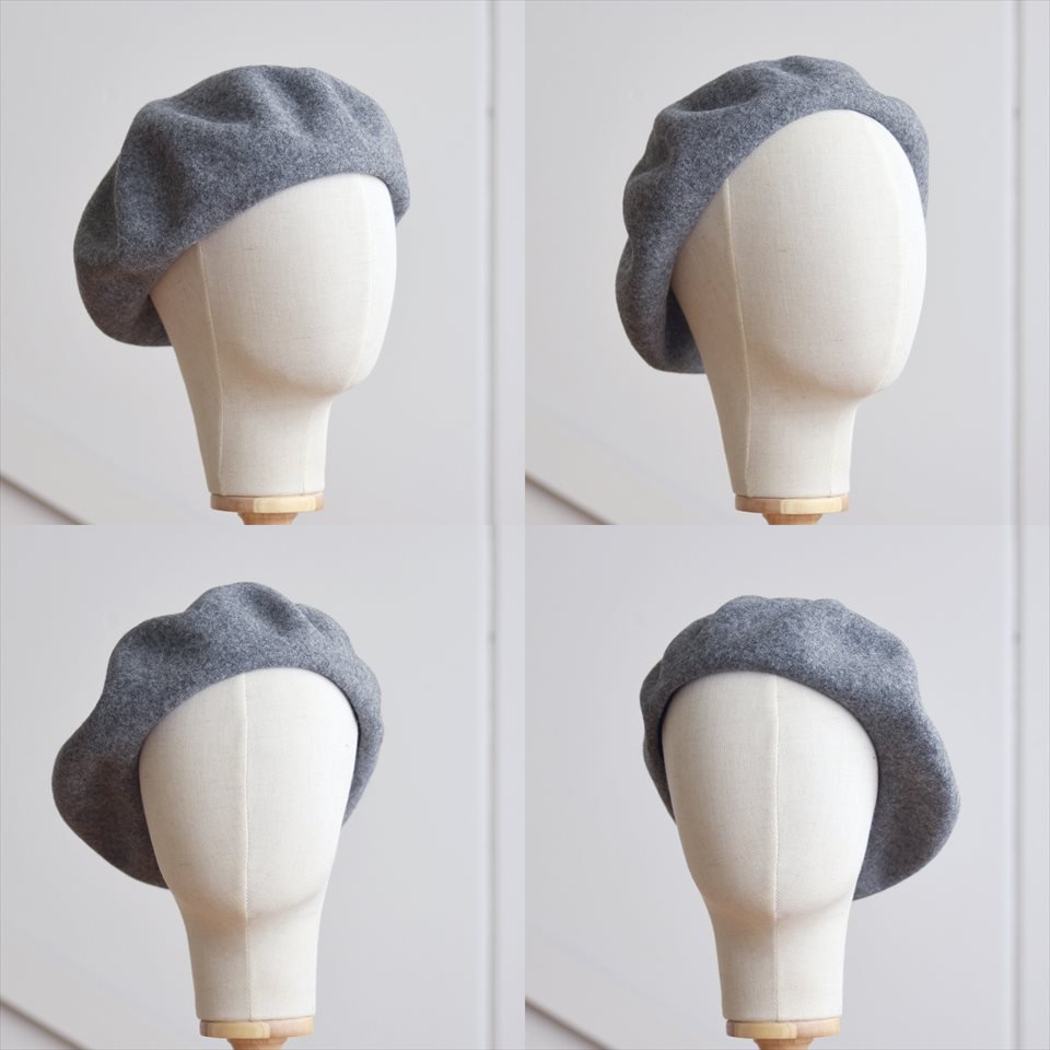 Decho（デコー）BASQUE BERET ベージュ（ウール）