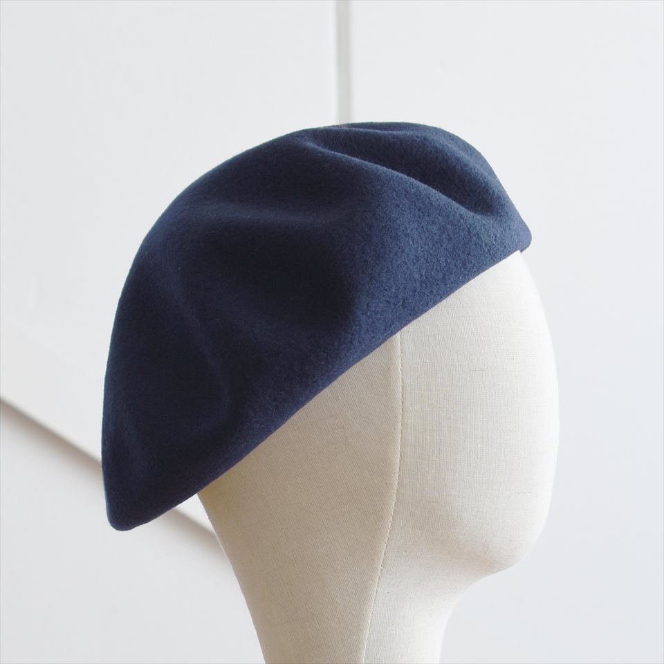 Decho（デコー）BASQUE BERET ネイビー（ウール）