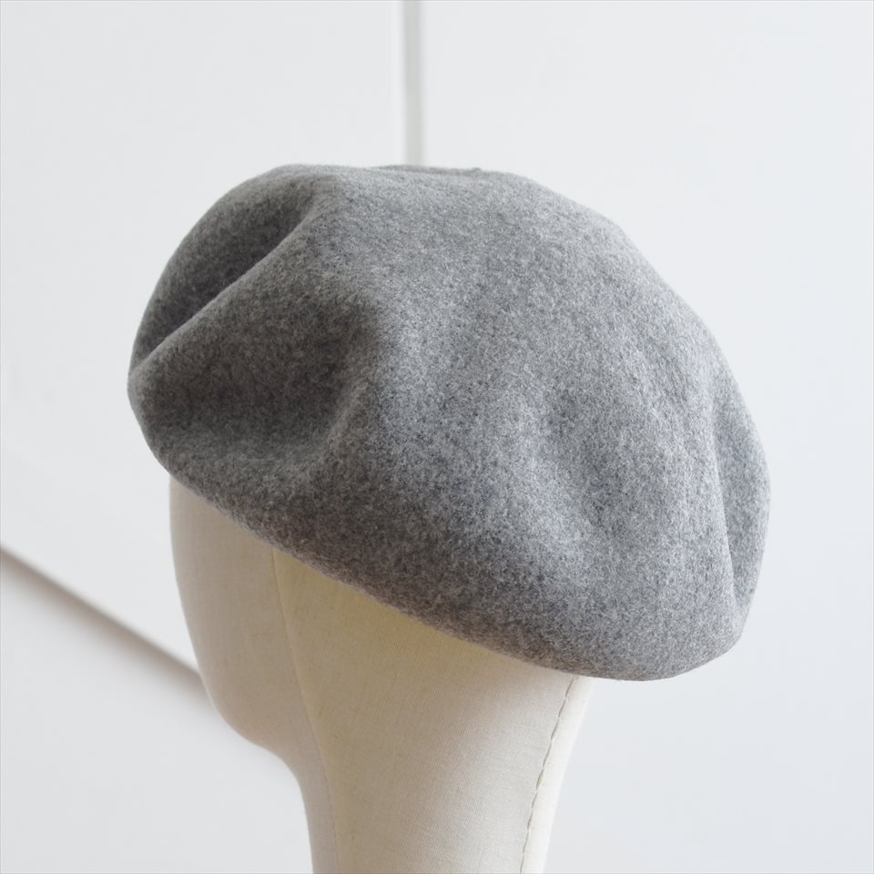 Decho（デコー）BASQUE BERET グレー（ウール）