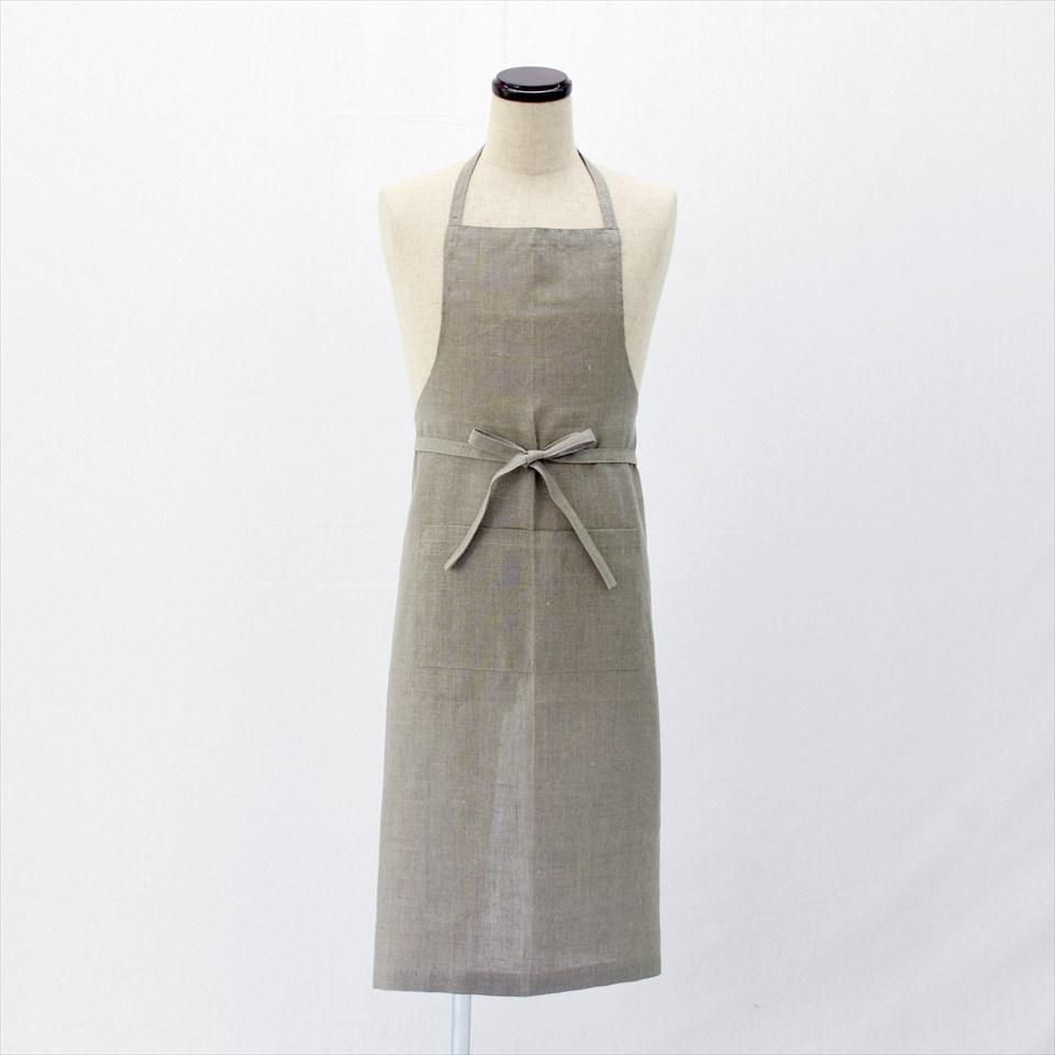 fog linen work フォグリネンワーク、フルエプロン ピンク Fog Linen Work（フォグリネンワーク）リネンフルエプロン