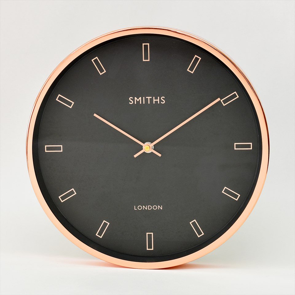 イギリスSmiths Clocks（スミスクロック）ウォールクロック（壁掛け時計）FIRECAST