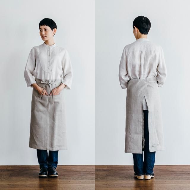 Fog Linen Work（フォグリネンワーク）リネンギャルソンエプロン