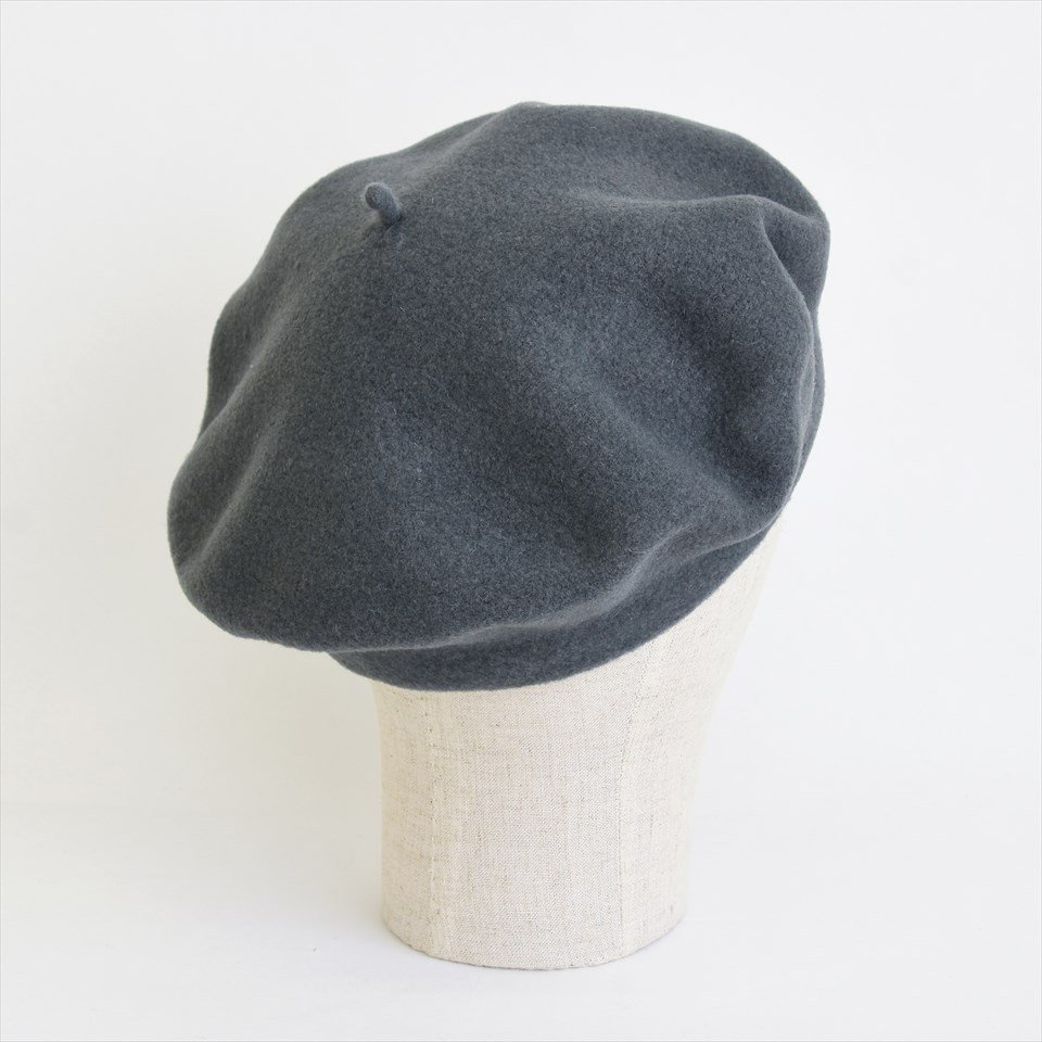 フランスKanopi（カノピ）Le Beret Francais（ル・ベレー・フランセ）Standard グレー（ウールベレー帽）