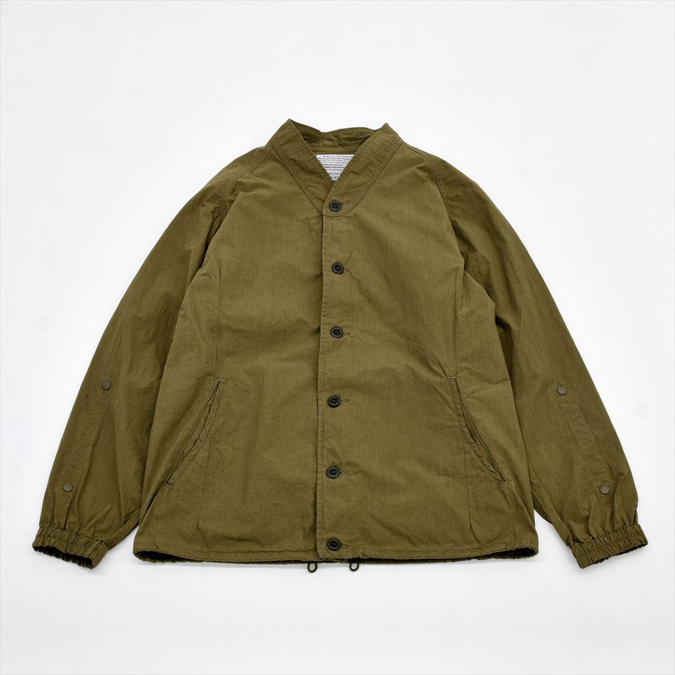 Senelier（セネリエ）PARIS 59 rivoli squater SQUATERS SHIRTS  カーキグリーン（軽量C/N先染めウェザークロス）