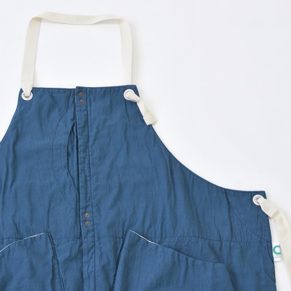 Suolo（スオーロ）エプロン GRIZZLY リーフ（コットンビエラ）