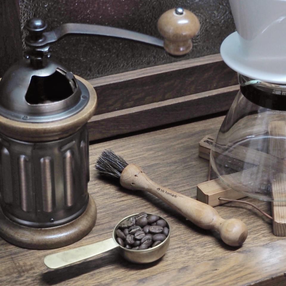 インドのブラスコーヒーメジャースプーン（真鍮）