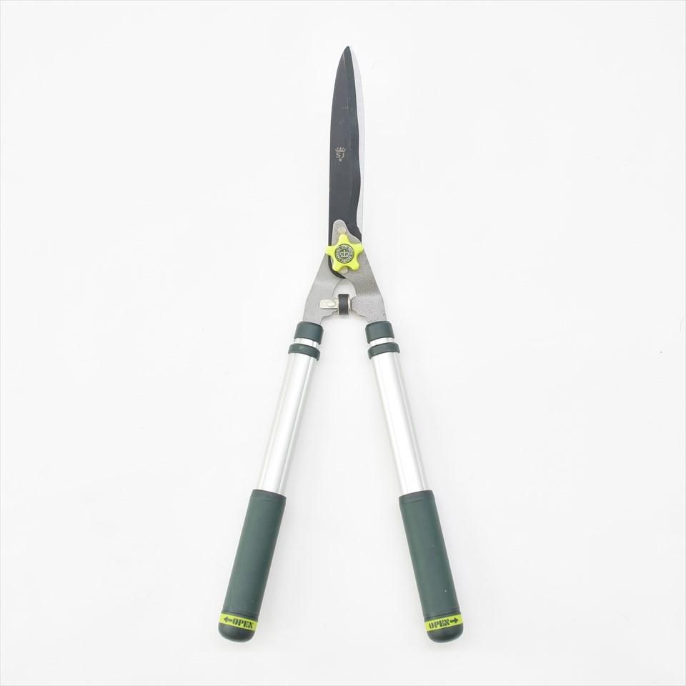イギリスspear Jackson スピア ジャクソン Kew Gardens 伸縮式ヘッジシアー 波刃刈込鋏 イギリスspear Jackson スピア ジャクソン Kew Gardens 伸縮式ヘッジシアー 波刃刈込鋏