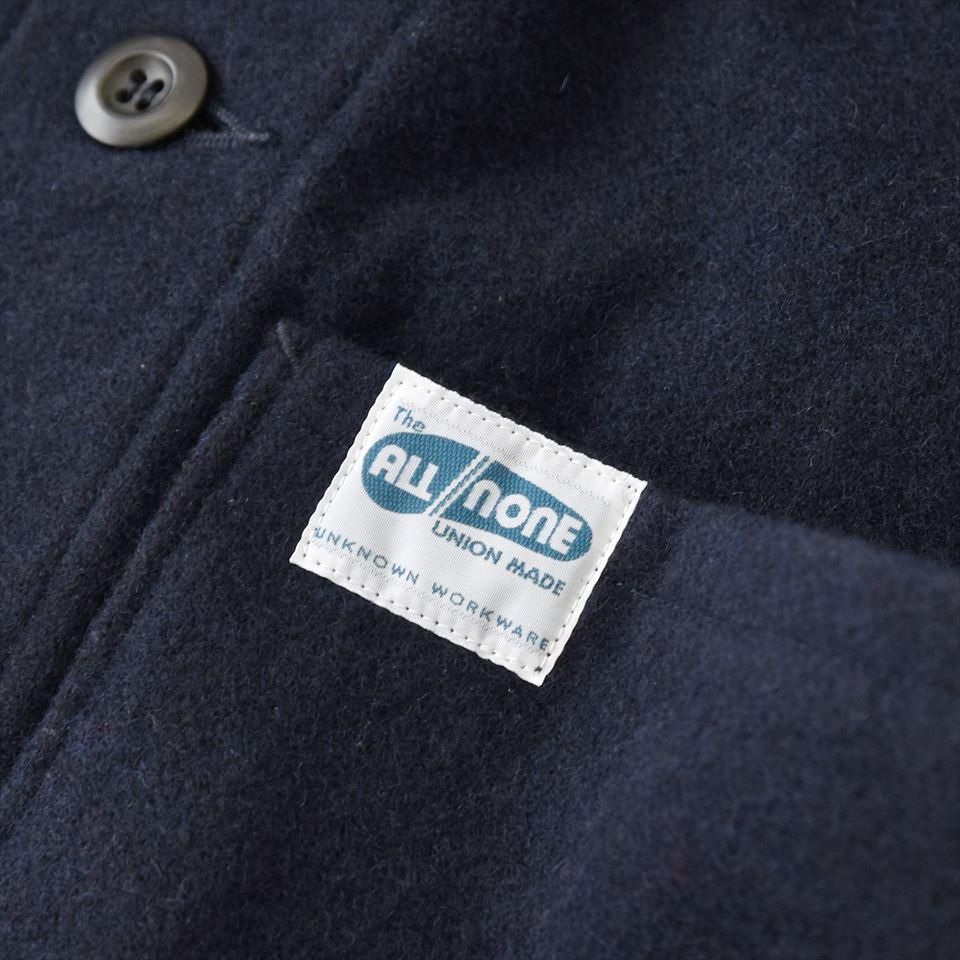 allinone（オールインワン）SMOCK TOP ネイビー（メルトン）