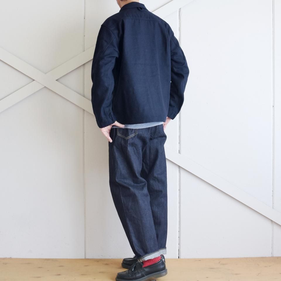 プレゼントを選ぼう！ allinone（オールインワン）SMOCK TOP ネイビー（メルトン） パンツ
