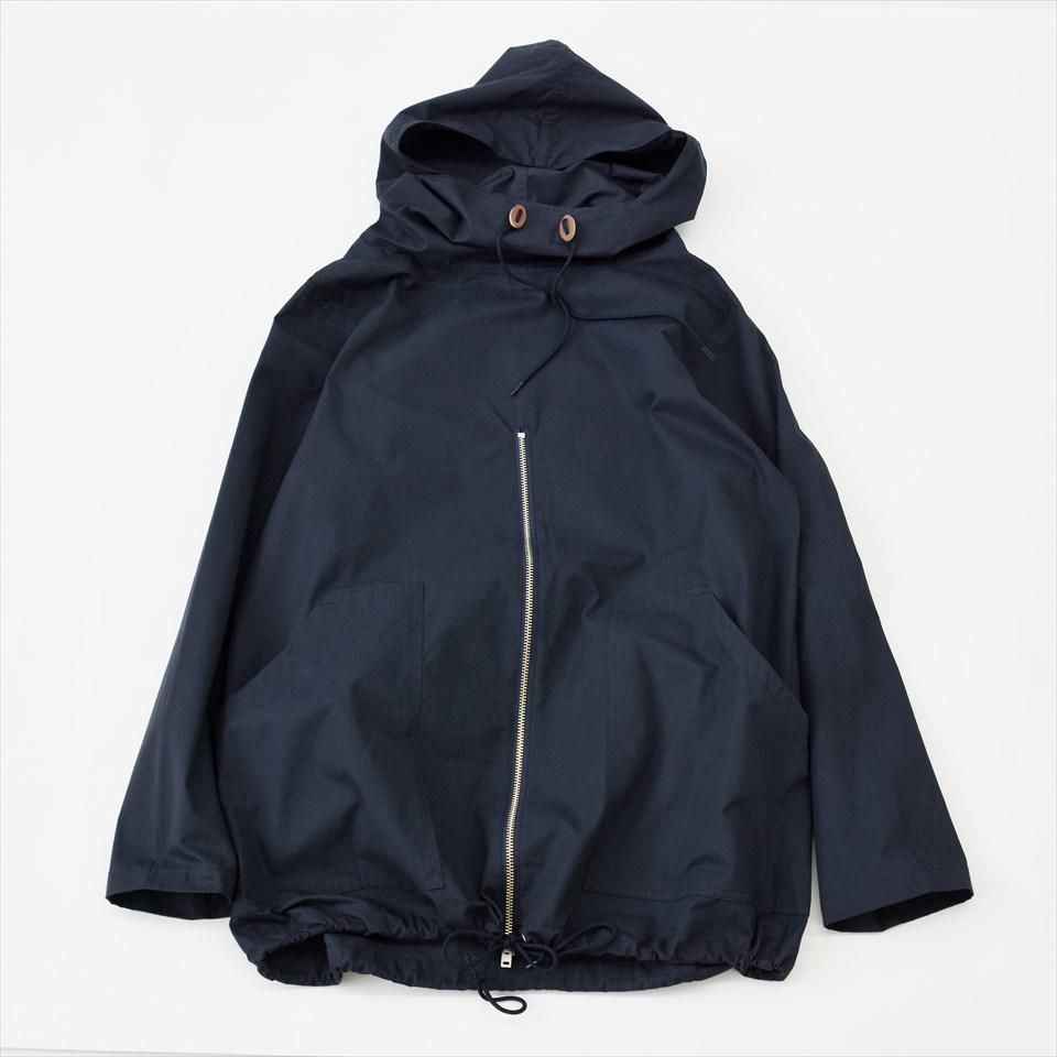 Napron（ナプロン）ANORAK HOOD ZIP SMOCK ネイビー