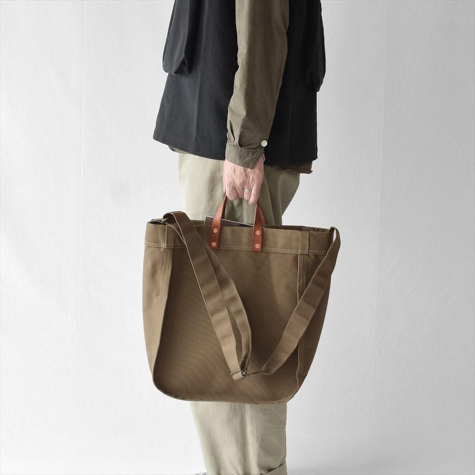 激レア UTO LINEMAN BAG トートバッグ ショルダーバック UTO（ユート）LINEMAN BAG カーキ（パラフィンキャンバス