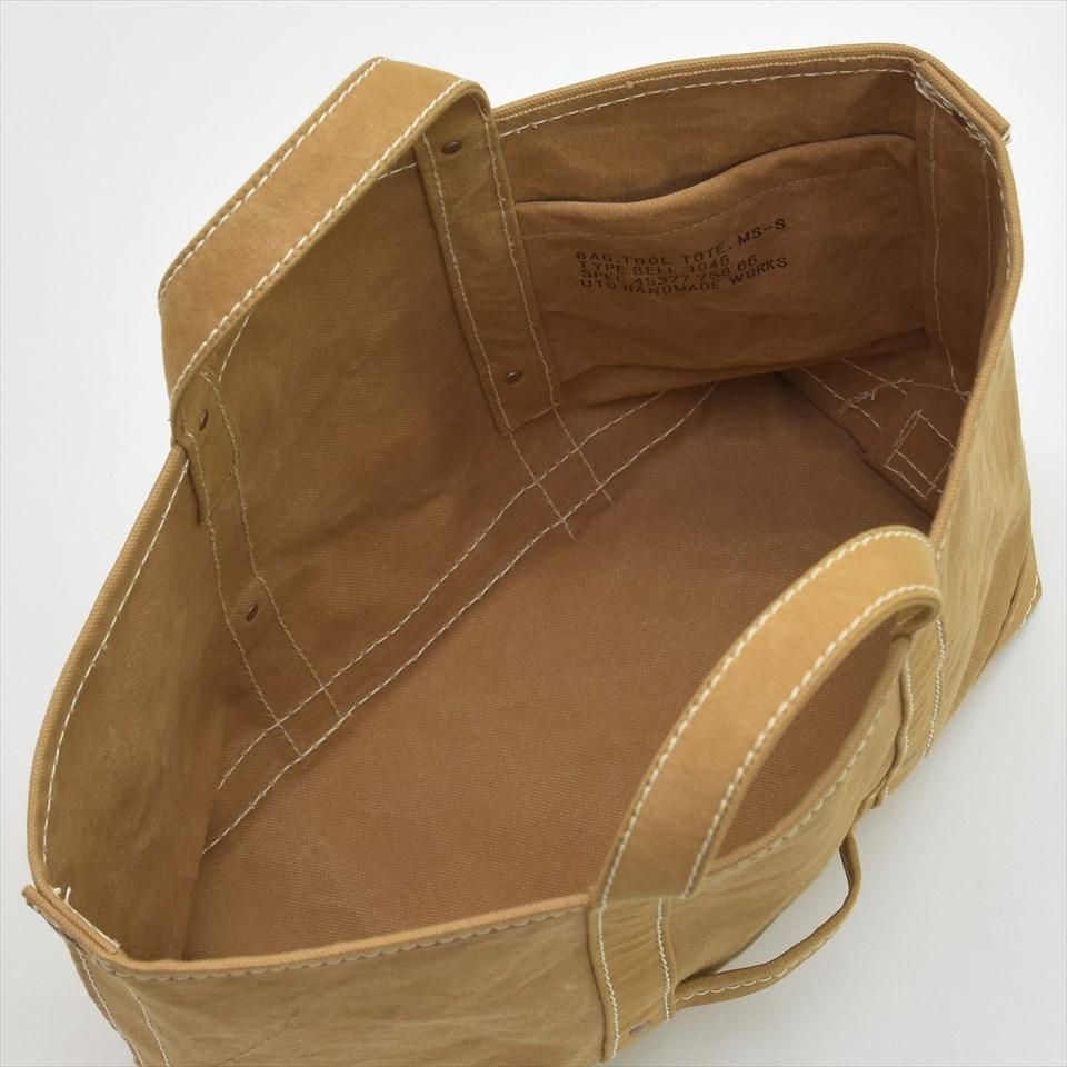 【新品未使用】UTO ツールトート キャンバストートバッグ　ブラウン ツールトート／UTO（ユート） | - TASTE | DAILY TOOLS FOR THE