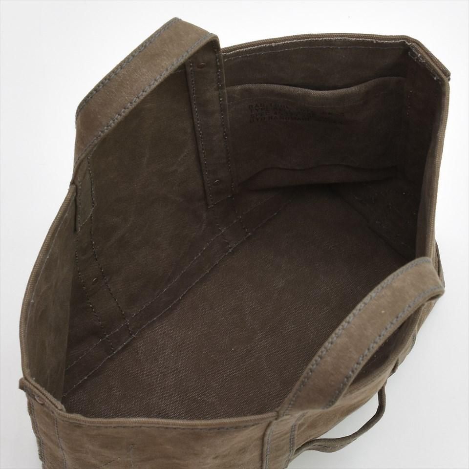 【新品未使用】UTO ツールトート キャンバストートバッグ　ブラウン UTO（ユート）TOOL TOTE ブラウンM - LIFETIME