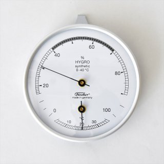 ドイツFischer（フィッシャー）123T Synthetic Hygrometer With Thermometer（温度計付き湿度計）