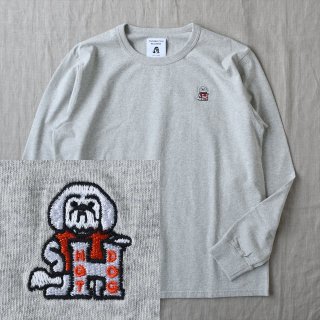 TACOMA FUJI RECORDS （タコマフジレコード）HOT DOG LS embroidery shirt