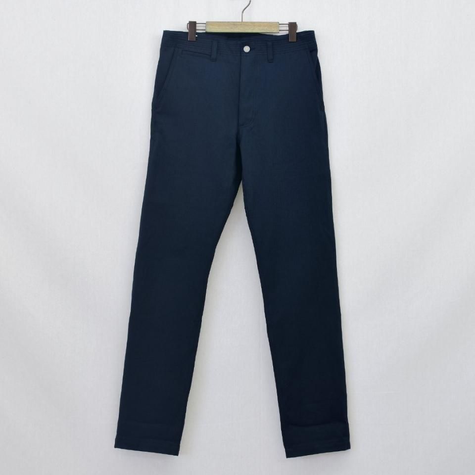 半額満載！スーパーSALE グランドセール！ Sassafras（ササフラス）SPRAYER PANTS ネイビー（ヘリンボーン） パンツ