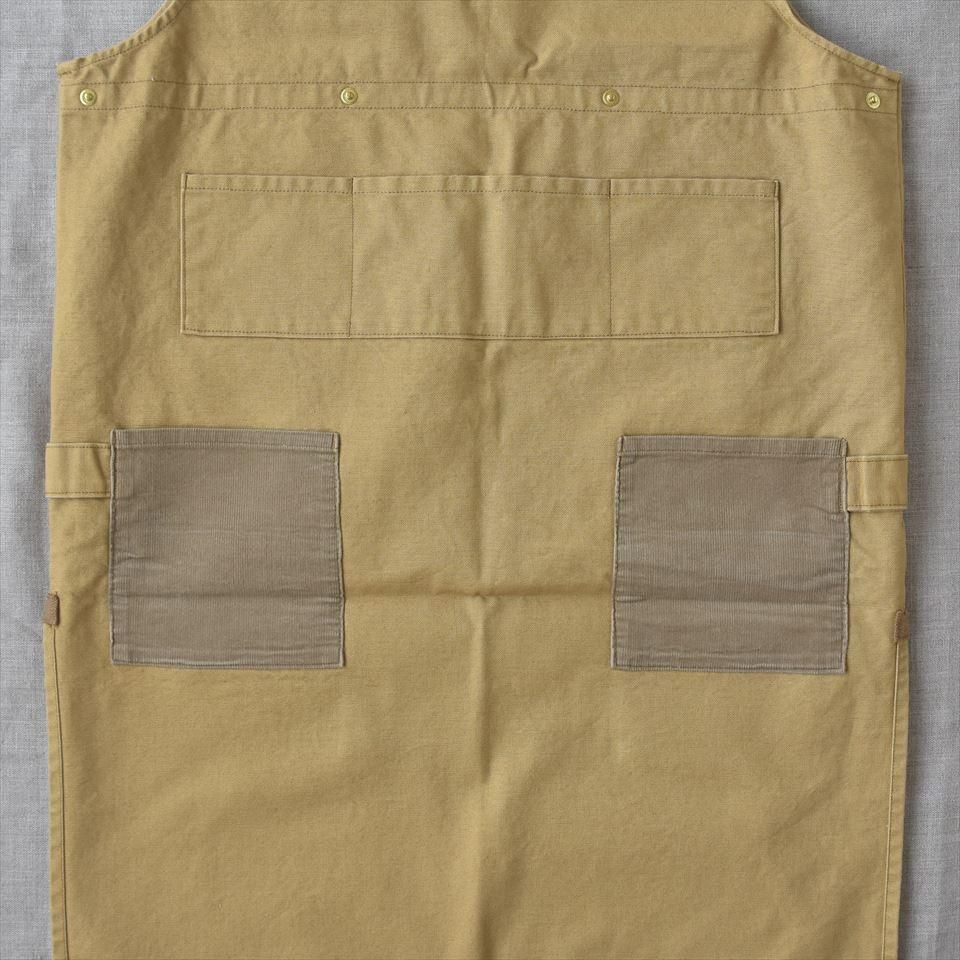 25105　napron HUNTING VEST APRON ベスト　エプロン Napron（ナプロン）HUNTING VEST APRON ベージュ