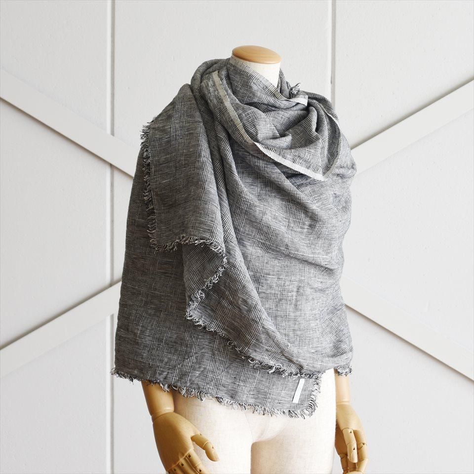 Fog linen work（フォグリネンワーク）トゥズ フリンジスカーフ
