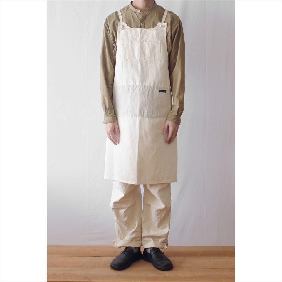 Napron（ナプロン）HBT MAKERS LONG APRON キナリ