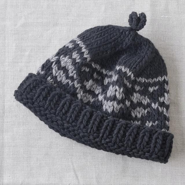 DechoʥǥHAND KNIT CAP ֥åʥ