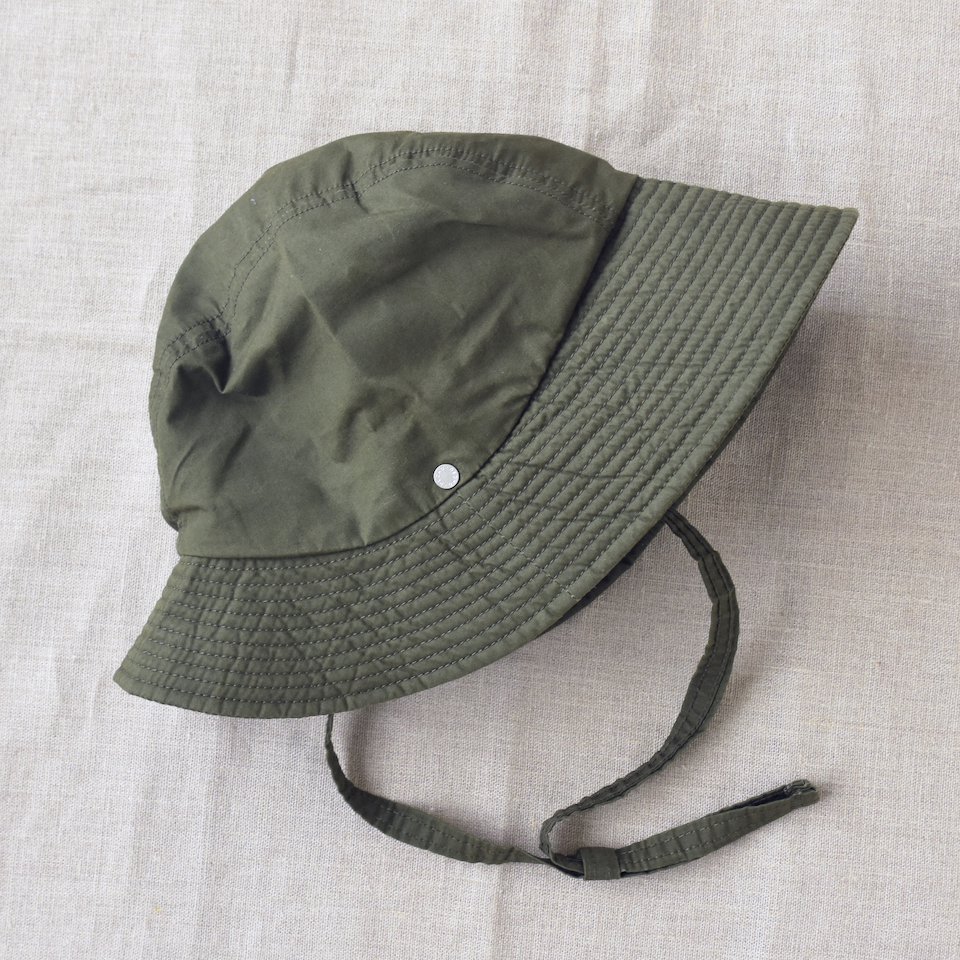 Decho（デコー）FISHING RAIN HAT オリーブ