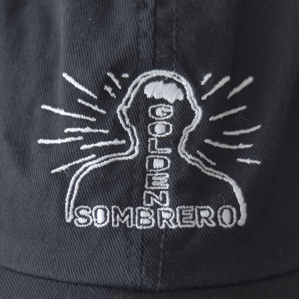 Golden Sombrero（ゴールデンソンブレロ） Logo CAP ブラック