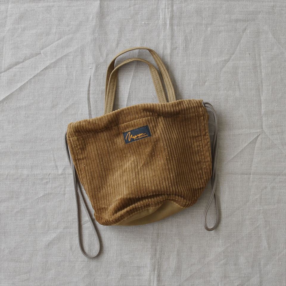 Napron（ナプロン）CORDUROY PATIENTS BAG キャメル