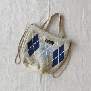 NapronʥʥץARGYLE KNIT PATIENTS BAG SMALL  ١ 5LS