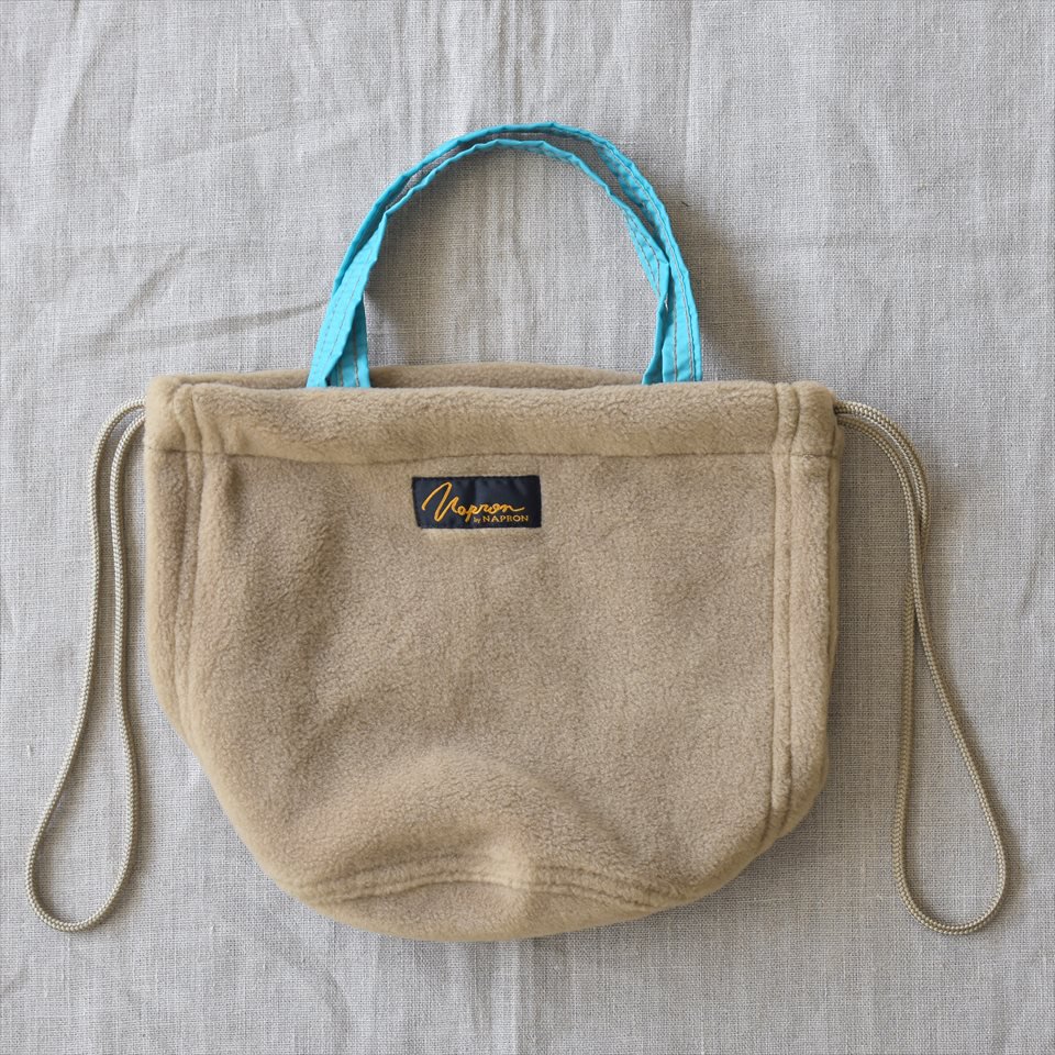 Napron（ナプロン）FLEECE PATIENTS BAG ベージュ Sサイズ