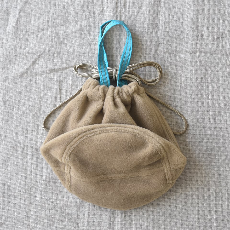 Napron（ナプロン）FLEECE PATIENTS BAG ベージュ Sサイズ