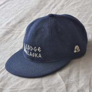 Tacoma Fuji Records（タコマフジレコード）Lodge ALASKA HW LOGO CAP ‘22 designed by Matt Leines ネイビー（ウール）
