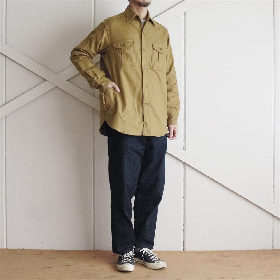 Sassafras（ササフラス）Botanical Scout Shirt ベージュ