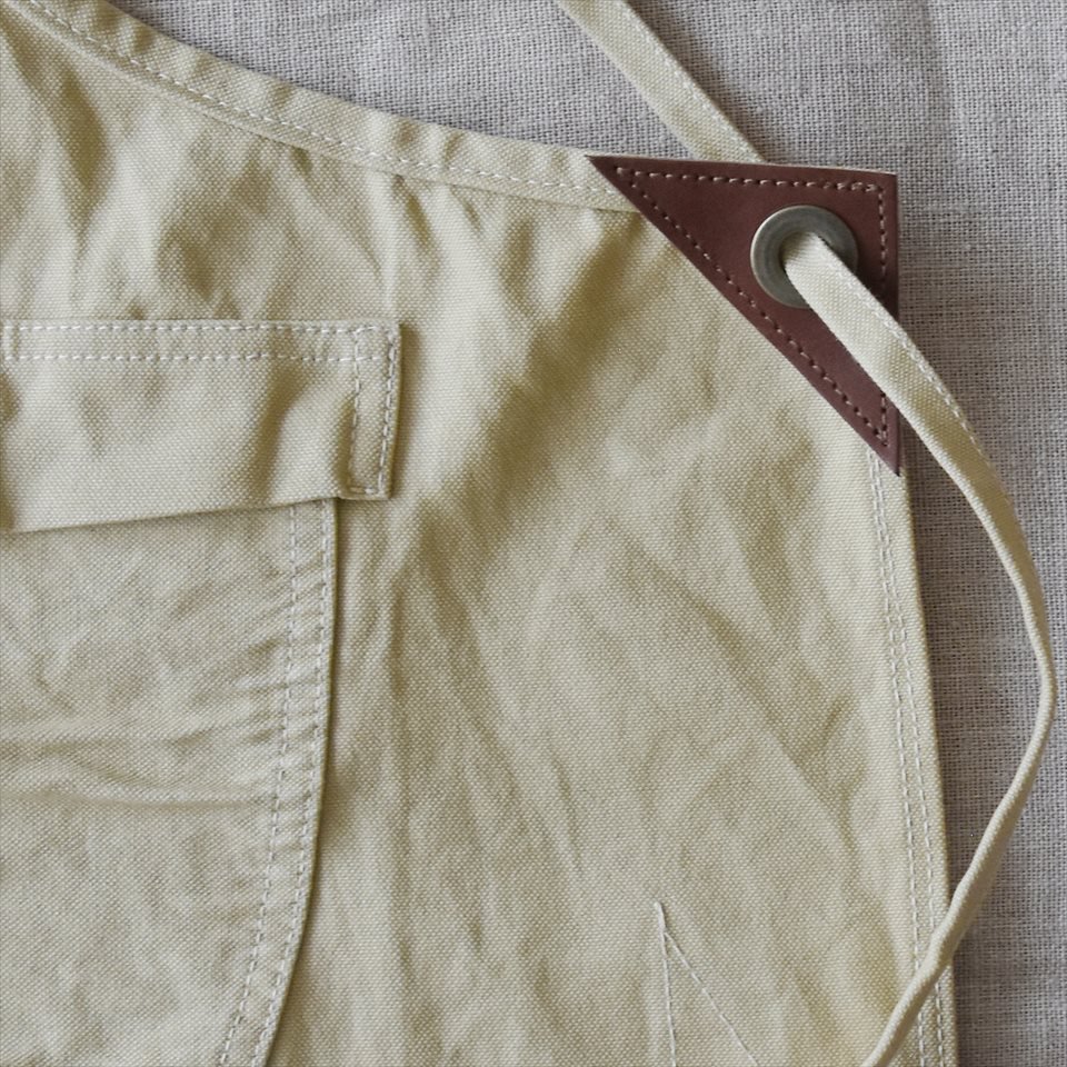 UTO（ユート）M-71 WORK APRON (FLAP POCKET TYPE) ベージュ