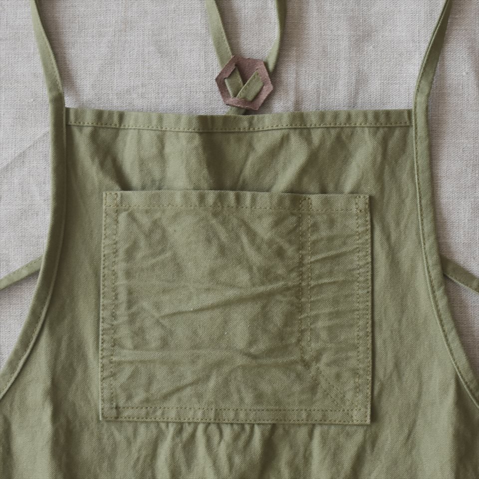 UTO（ユート）M-71 WORK APRON (FLAP POCKET TYPE) オリーブドラブ