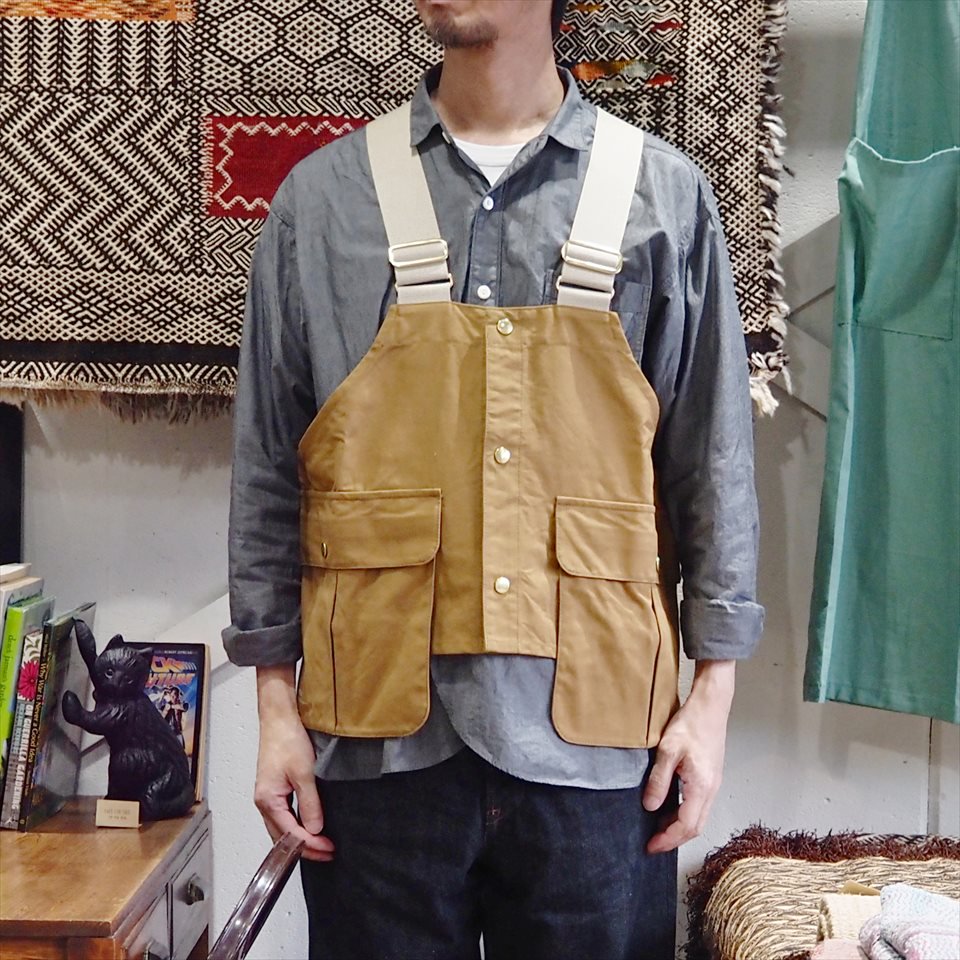 Land & B.C.（ランド＆ビーシー）Hunt Vest 02 short カーキ