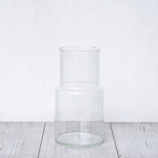 リューズガラス（ベトナムの再生ガラス）フラワーベース「プース」（H30cm）