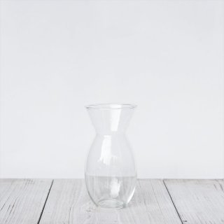 リューズガラス（ベトナムの再生ガラス）フラワーベース「フレクシブル」Sサイズ（H18cm）