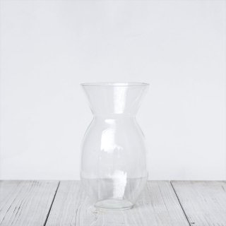 リューズガラス（ベトナムの再生ガラス）フラワーベース「フレクシブル」Lサイズ（H22cm）