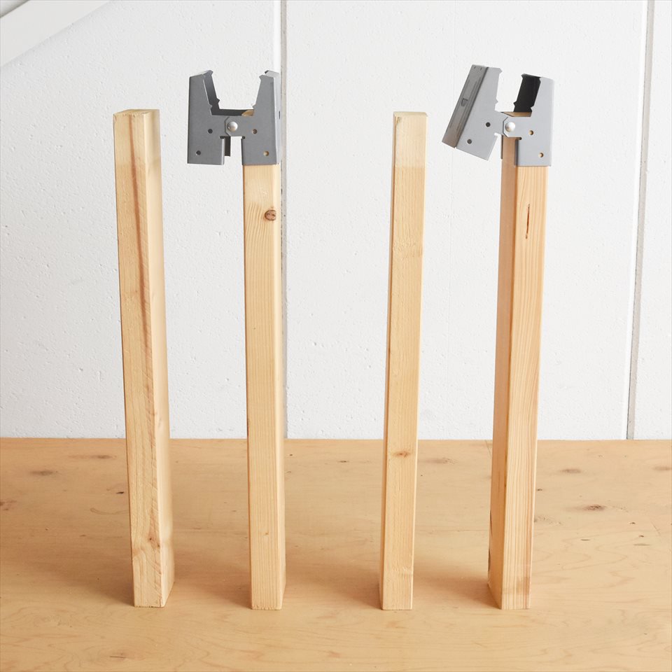 EBCO PRODUCTS CORP.（エブコプロダクツコープ）Sawhorse  Brackets（ソーホースブラケット）“SH4”（1セット/2個入り）