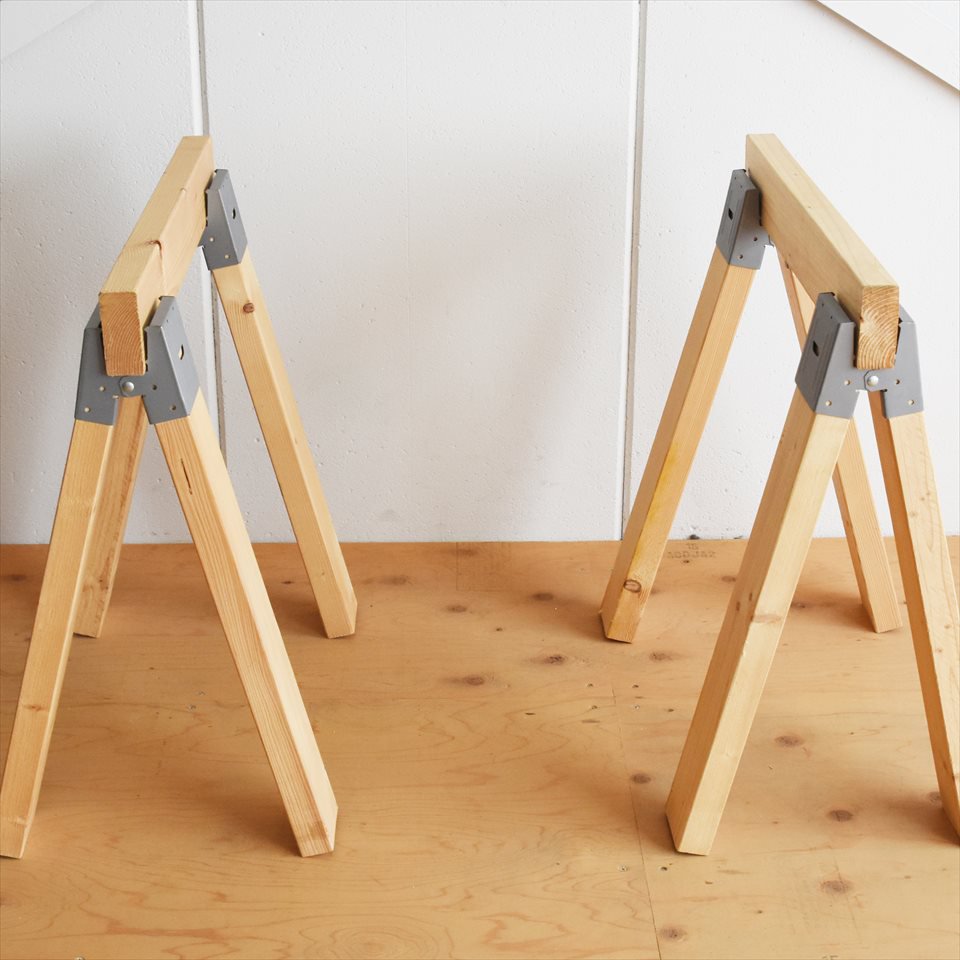 EBCO PRODUCTS CORP.（エブコプロダクツコープ）Sawhorse Brackets（ソーホースブラケット）“SH4”（1セット/2 個入り）