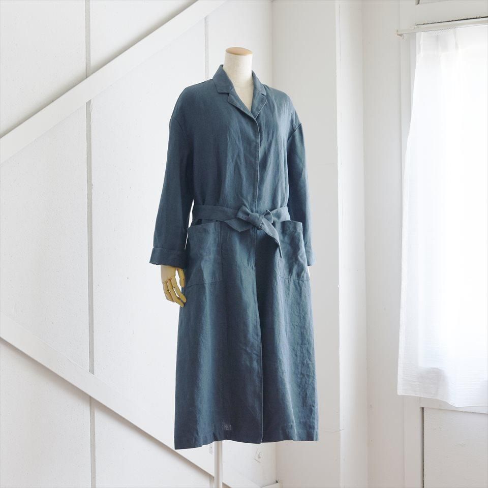 Fog Linen Work（フォグリネンワーク）リネンコート「ロッテ」アガート（厚地リネン）