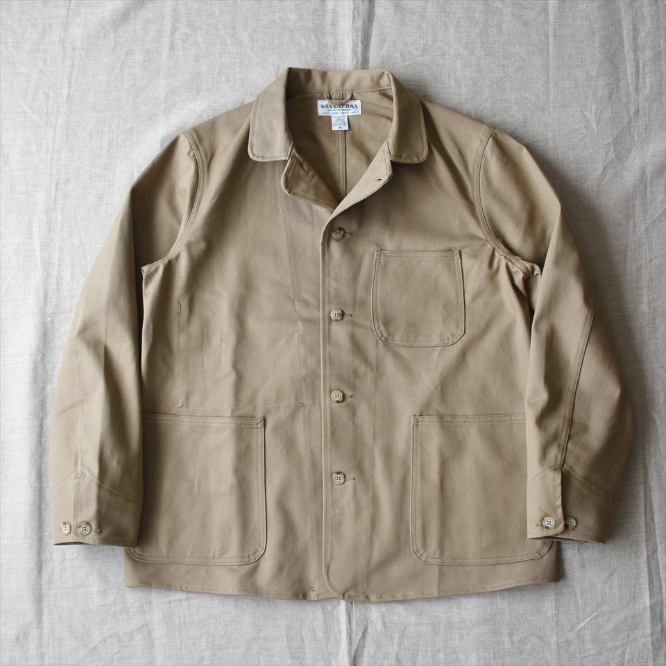 Sassafras（ササフラス）Sprayer Jacket ベージュ（13.7oz Drill）