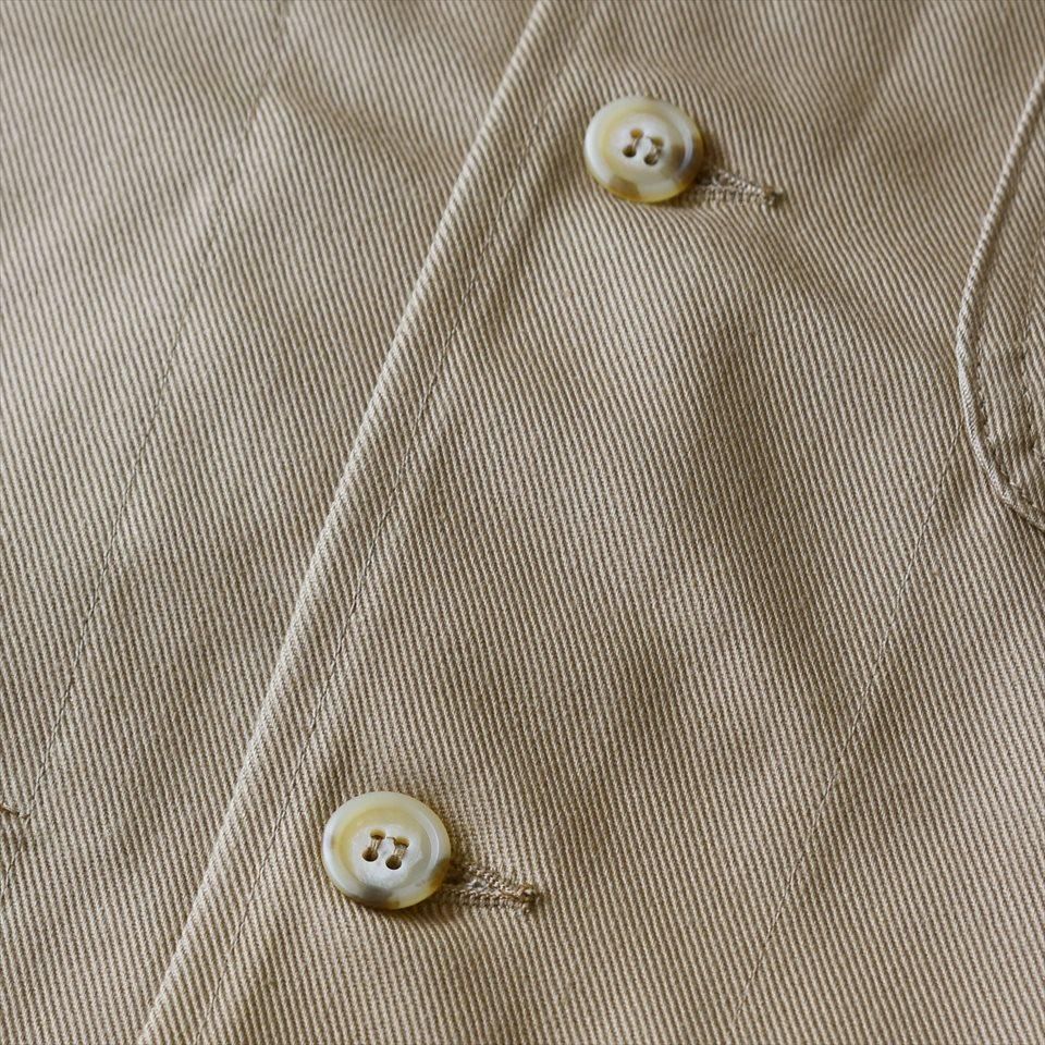 Sassafras（ササフラス）Sprayer Jacket ベージュ（13.7oz Drill）