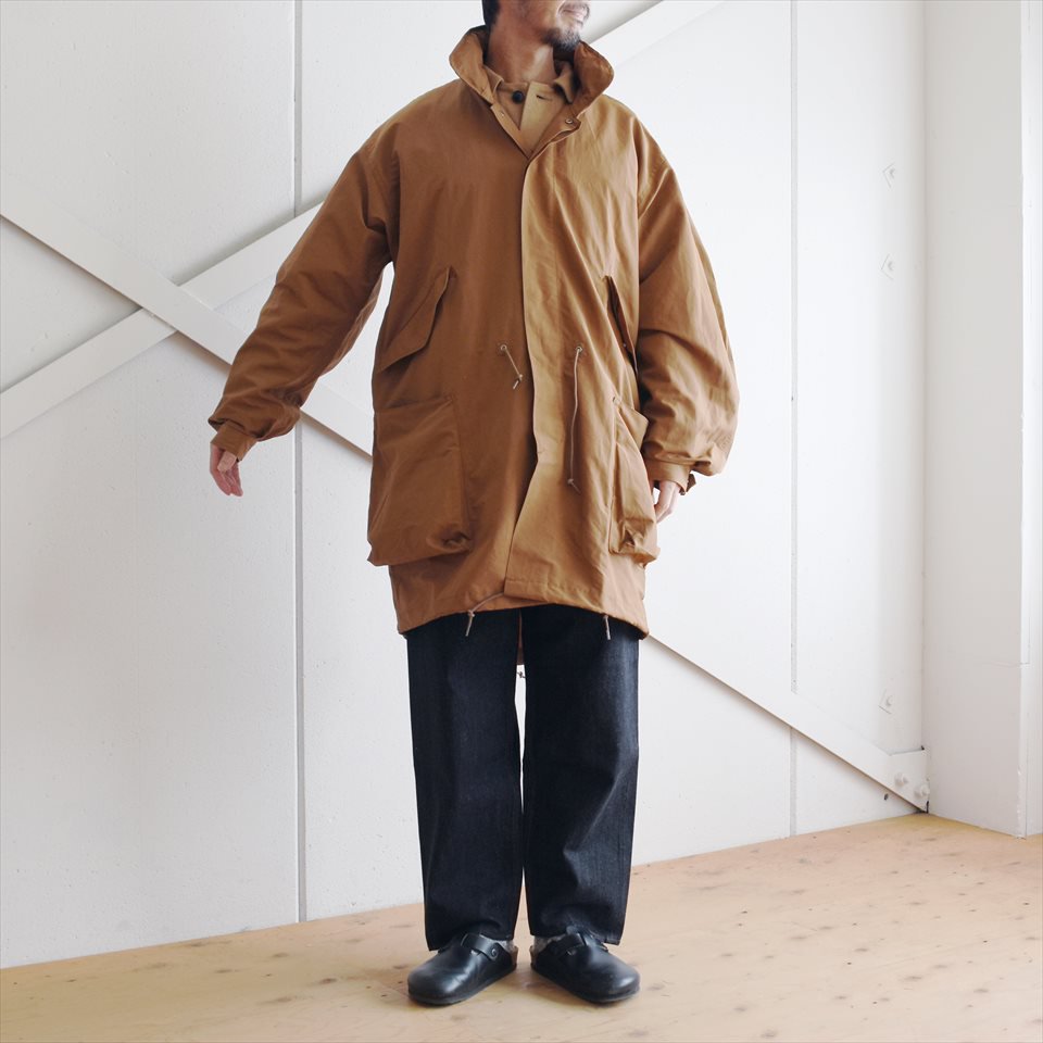 Sassafras（ササフラス）Digs Crew Coat カーキ（60/40クロス）