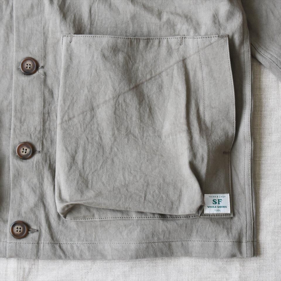 Sassafras(ササフラス)Digs Crew Carde Jacket ブラウン Sassafras(ササフラス)Digs Crew Carde Jacket ブラウン