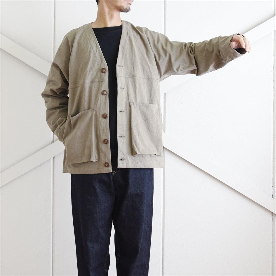 ササフラス　digs crew carde jacket L ジャケット SASSAFRAS Digs Crew Carde Jacket 9W Corduroy Black | kado〔カド