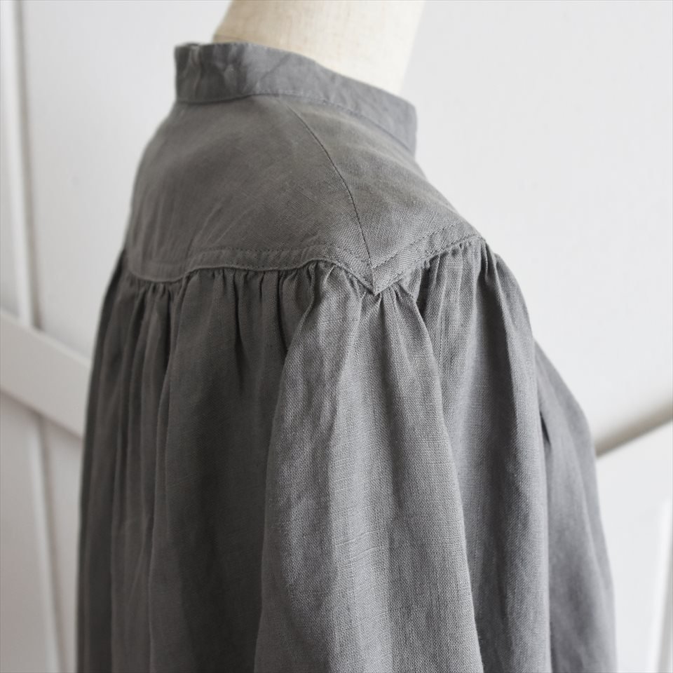 Fog Linen Work（フォグリネンワーク）ワンピース「ジャンヌ 」 アシェ（薄地リネン）