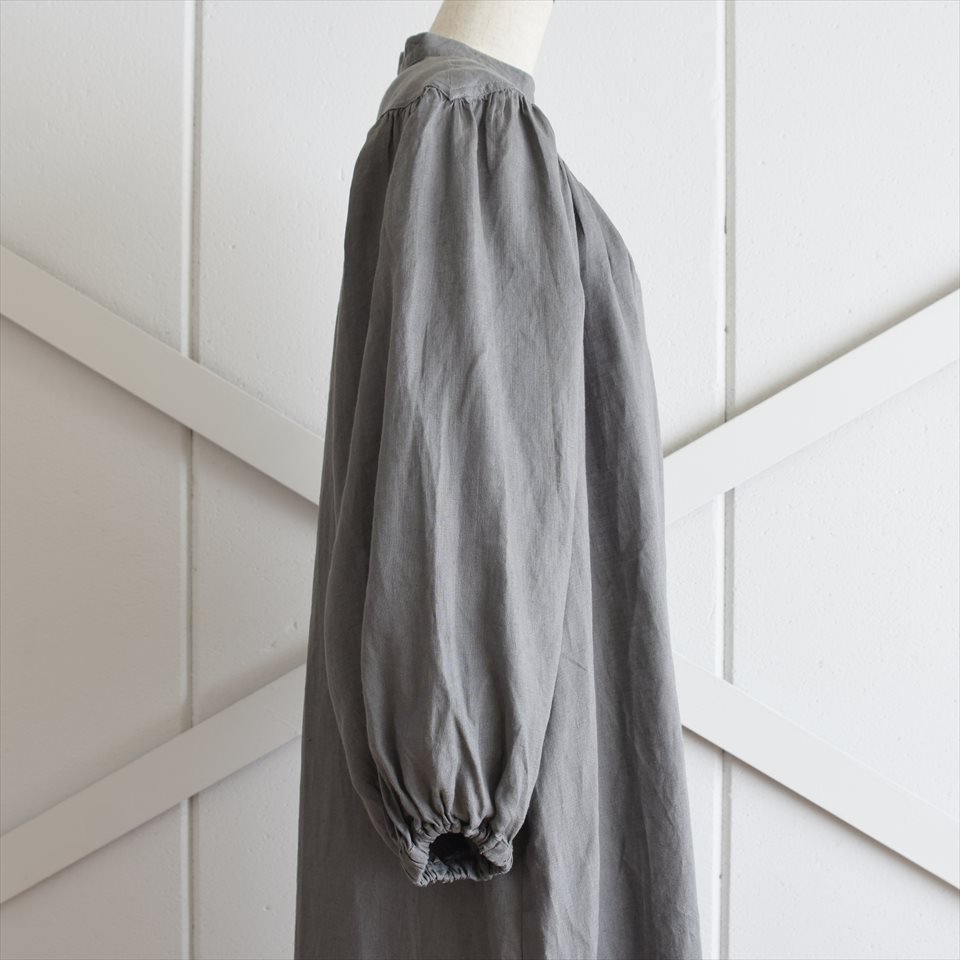 Fog Linen Work（フォグリネンワーク）ワンピース「ジャンヌ 」 アシェ（薄地リネン）