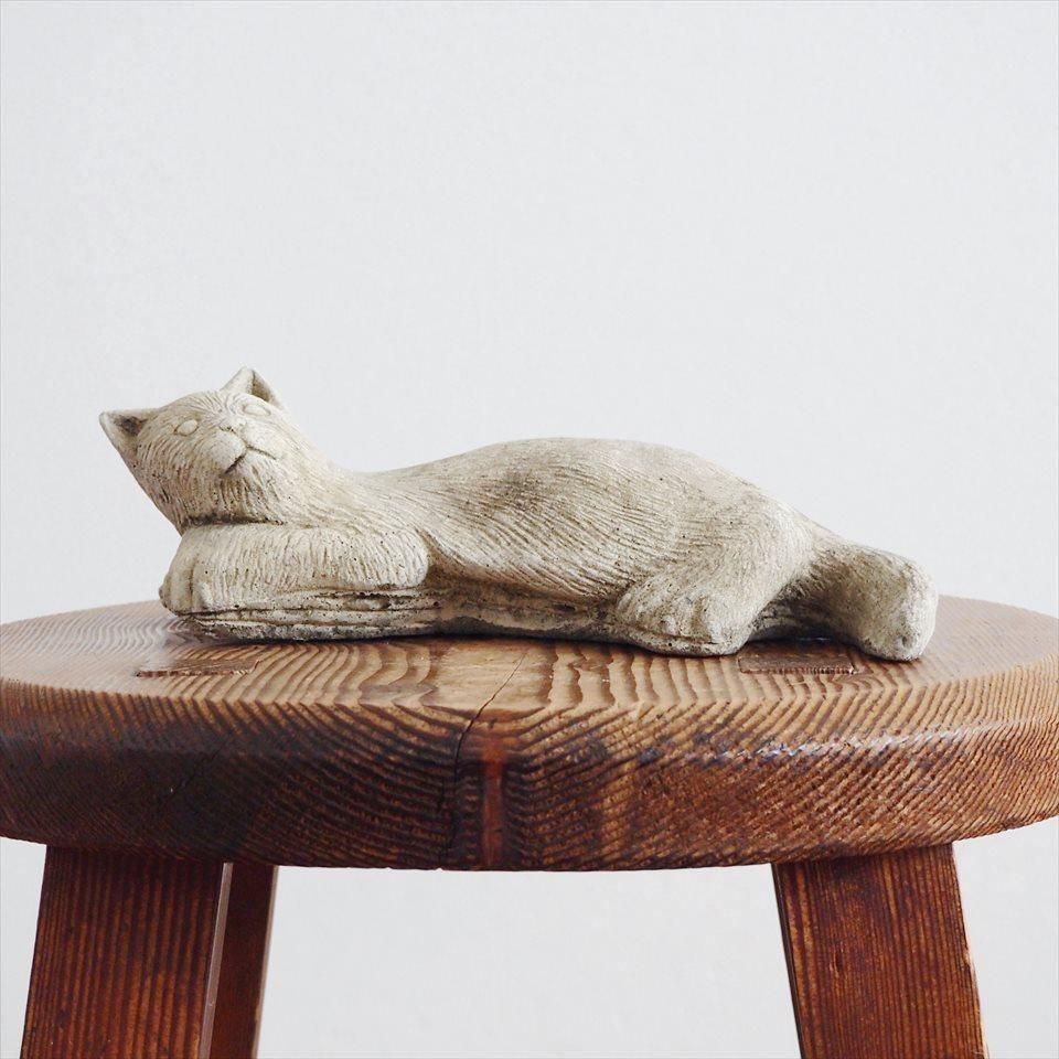 イギリスGarden Stone(ガーデンストーン)木登り猫 イギリスGarden Stone(ガーデンストーン)木登り猫
