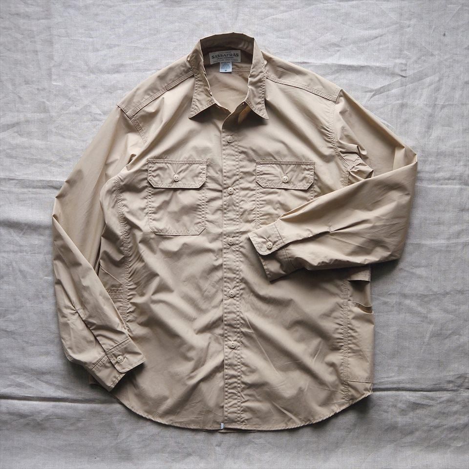 ササフラス SASSAFRAS Gardener Shirt XL Sassafras（ササフラス）GARDENER SHIRT ウェザーチェック
